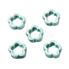 Flower Hollow Glazed Porcelain Bead Frame PORC-A034-09A-1