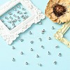 SHEGRACE Brass Ear Nuts XGR0030P-82P-4