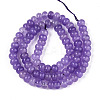 Dyed Natural White Jade Beads Strands G-T139-59A-08-2