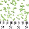 FGB 11/0 Grade A Baking Paint Glass Seed Beads SEED-S030-1035-4