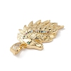 Brass Micro Pave Cubic Zirconia Pendants KK-M240-08A-4