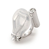 Brass Clip-on Earring Findings LS-KK-K371-13P-1