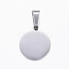 Non-Tarnish 304 Stainless Steel Pendants LS-STAS-H355-15P-2