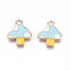 Autumn Theme Alloy Enamel Charms ENAM-S115-143D-2
