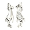 Tibetan Style Zinc Alloy Links connectors X-TIBEP-R334-233AS-RS-1