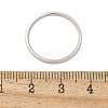 304 Stainless Steel Plain Band Rings STAS-I160-F03-P-5