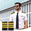 Polyester Pilot Epaulettes DIY-WH0248-730B-6