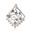 Tibetan Style Alloy Chandelier Component Links PALLOY-G118-02AS-2