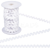 25M Nylon S Shaped Lace Ribbon OCOR-GF0003-60B-1
