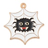 Alloy Enamel Pendants ENAM-A008-20KCG-1