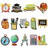 28Pcs 14 Styles Teachers' Day Double-sided Printed Acrylic Pendants OACR-CJ0002-13-1