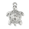Brass Micro Pave Cubic Zirconia Pendants KK-I719-33P-1