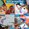2Pcs PET Hollow Out Drawing Painting Stencils DIY-MA0005-56A-6