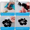 4Pcs 4 Styles PET Waterproof Self-adhesive Car Stickers DIY-WH0308-225A-088-3