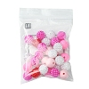 DIY Round Silicone & Acrylic & Berry Beads Making Findings Kits DIY-FS0006-26D-6