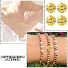 30Pcs Alloy Rhinestone Beads FIND-YW0009-05-6
