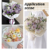 114Pcs Square Cotton Flower Bouquet Wrapping Paper Decoration AJEW-SP0004-30E-7