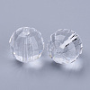 Transparent Acrylic Beads TACR-Q254-22mm-V01-3