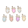 UV Plating Alloy Pendants FIND-M018-31KCG-1
