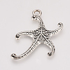 Tibetan Style Alloy Pendants TIBE-T011-55AS-FF-1