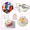 8 Sets 4 Colors Satin Jewelry Drawstring Gift Bags ABAG-BC0001-40-6