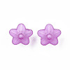 Transparent Acrylic Beads X-PL554-16-2