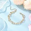 Aluminium Cable Chain Bracelets BJEW-JB12232-1