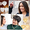 20Pcs 2 Colors Valentine's Day Brass Locket Pendant KK-GA0001-58-6