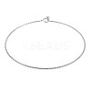 Textured Simple Thin Bangle for Girl Women BJEW-N013-005-3
