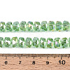 Electroplate Glass Beads Strands EGLA-T021-20H-4