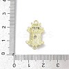 Alloy Enamel Chinese House Connector Charms PALLOY-R151-73G-02-3
