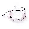 Adjustable Nylon Cord Braided Bead Bracelets BJEW-JB04602-04-1
