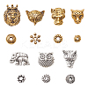 Tibetan Style Alloy Beads and Beads Spacers TIBEB-PH0004-69-1