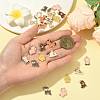 24Pcs 8 Styles Zinc Alloy Enamel Pendants ENAM-FS0004-05-6