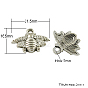 Tibetan Style Alloy Pendants X-TIBEP-S018-AS-LF-1