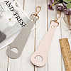 4Pcs 2 Colors Imitation Leather Hat Clips FIND-GF0008-14C-3