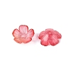 Transparent Plastic Bead Caps KY-Q005-02A-07-3