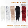 Imitation Hair Faux Fur Fabric DIY-WH0581-02A-2