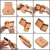 Kraft Paper Gift Box CON-L014-A02-2