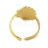 Ocean Beach Series 304 Stainless Steel Cuff Ring RJEW-Q820-02D-3