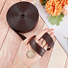 Flat PU Imitation Leather Cord LC-WH0006-05B-01-3