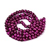 Imitation Tiger Eye Glass Beads Strands GLAA-Q106-03A-B06-2