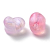 Rainbow Iridescent Plating Acrylic Beads MACR-YW0002-20-2