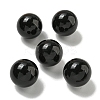 Natural Obsidian Round Ball Figurines Statues for Home Office Desktop Decoration G-P532-02A-25-1