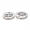 Tarnish Resistant 201 Stainless Steel Pendants STAS-Z001-B-10P-2