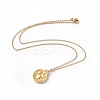 Ion Plating(IP) 304 Stainless Steel Pendant Necklace for Men Women STAS-H169-01L-1