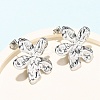 Valentine's Day 304 Stainless Steel Stud Earrings EJEW-C184-01A-P-1