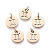 304 Stainless Steel Charms STAS-Q201-T445-3R-1