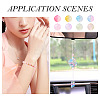 8Bags 8 Colors Transparent Czech Glass Beads GLAA-TA0002-48-8