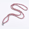 Natural Rhodochrosite Wrap Bracelets BJEW-E329-06C-3